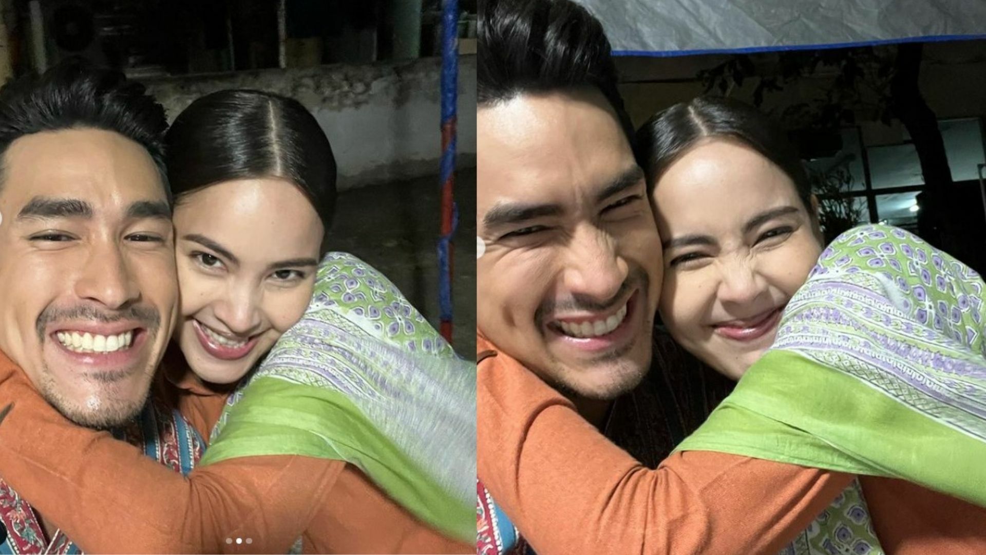 งานนี้มีเขิน ! ญาญ่า เผยภาพน่ารัก ณเดชน์ ให้กำลังใจช่วงติดโควิด ผ่านหน้าต่าง