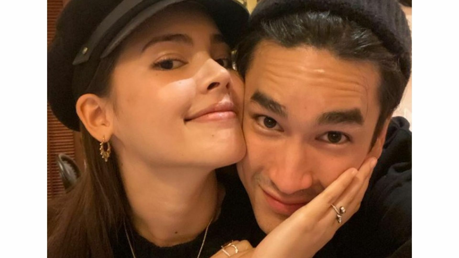 งานนี้มีเขิน ! ญาญ่า เผยภาพน่ารัก ณเดชน์ ให้กำลังใจช่วงติดโควิด ผ่านหน้าต่าง