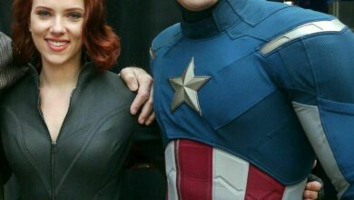 Scarlett Johansson Chris Evans