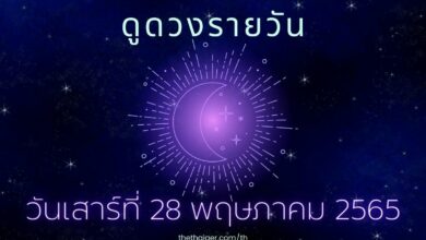 ดูดวงรายวัน วันเสาร์ที่ 28 พฤษภาคม 2565 เกิดวันไหน การเงินแย่ อับโชค
