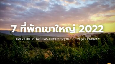 ที่พักเขาใหญ่ 2022