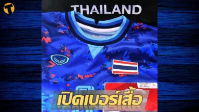 ฟุตซอลชายทีมชาติไทย ประกาศเบอร์เสื้อชุดลุยศึกซีเกมส์ ครั้งที่ 31 