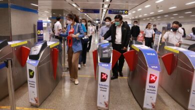 ชำระค่ารถไฟฟ้า บัตรเครดิต เดบิต