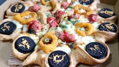 Pizza Hut ไต้หวัน พิซซ่าไก่เค็มทอดขอบโอรีโอ