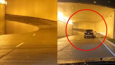 ถนนปริศนา ขับรถเข้าอุโมงค์