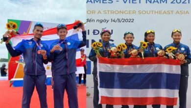 สรุปเหรียญซีเกมส์ 2022 เรือกรรเชียง ทีมชาติไทย