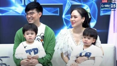 บีม กวี ควงภรรยา ออย อฏิพรณ์ เฉลยเพศลูกแฝดในท้อง กลางรายการแฉ