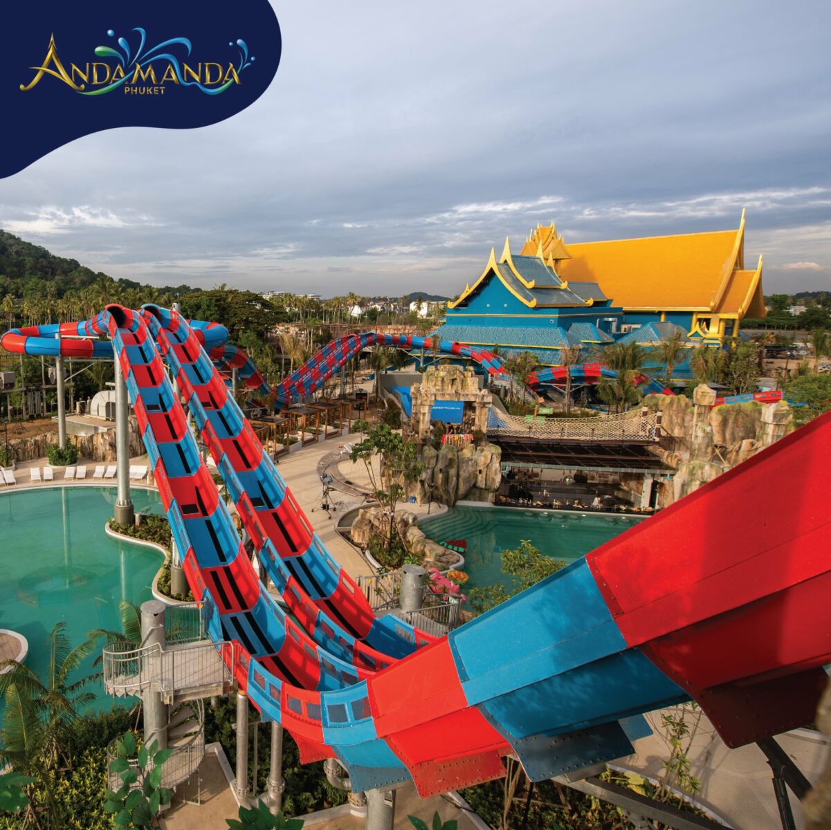 เปิดแล้ววันนี้ 'อันดามันดา ภูเก็ต' เตรียมเที่ยว สวนน้ำ เช็กค่าเข้า จองตั๋ว ได้ที่นี่ andamanda phuket 2