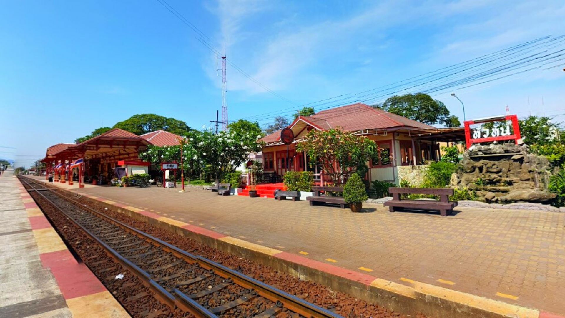 สถานีรถไฟหัวหิน เที่ยว 2022