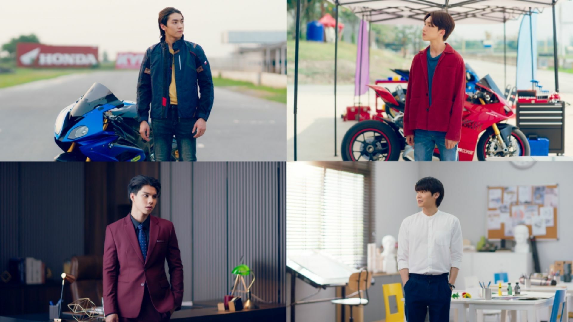 บรรยากาศรัก เดอะซีรีส์ Love in The Air นักแสดง
