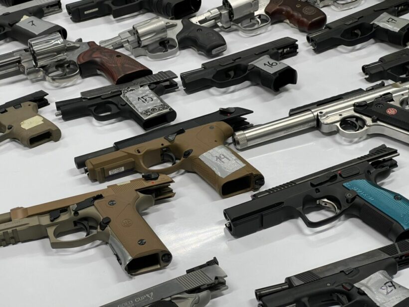 ทลายเครือข่ายขบวนการค้าอาวุธ