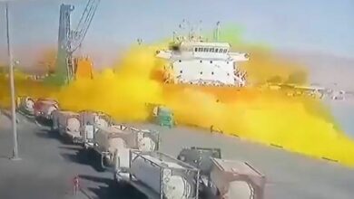 แก๊สคลอรีนรั่ว จอร์แดน