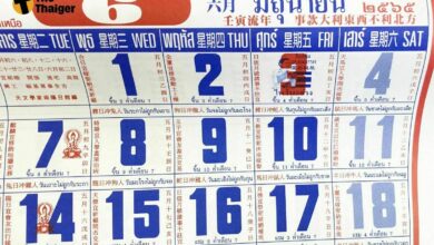 เลขเด็ด ปฏิทินจีน 16 6 65