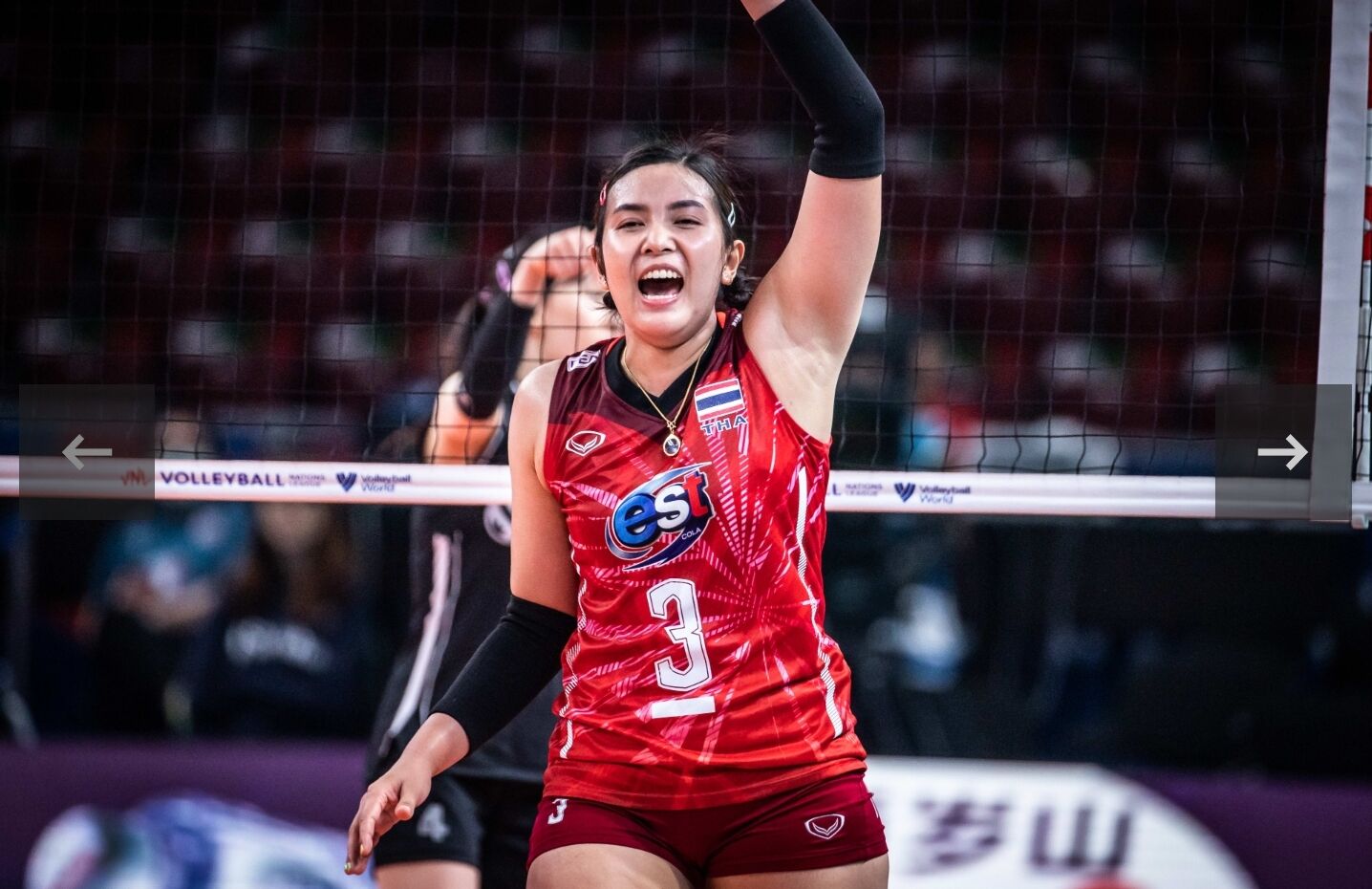 พรพรรณ เซตเตอร์มือ 1 วอลเลย์บอลหญิงไทย VNL 2022