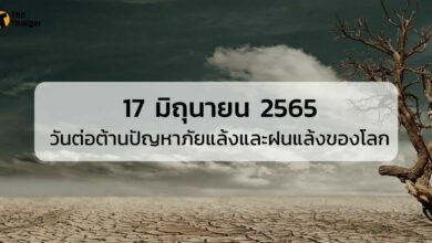 17 มิถุนายน วันอะไร วันต่อต้านปัญหาภัยแล้งและฝนแล้งของโลก