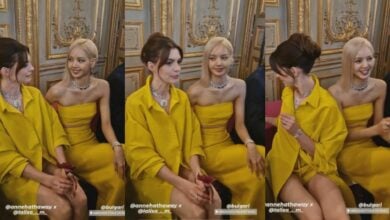 โมเมนต์น่ารัก ! ลิซ่า BLACKPINK ยิ้มเขิน Anne Hathaway ในงาน BVLGARI ณ กรุงปารีส