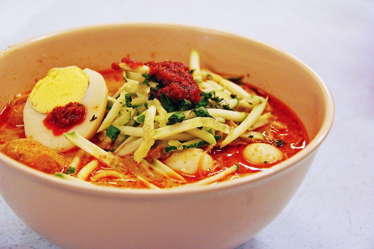Laksa อาหารประจำชาติสิงคโปร์