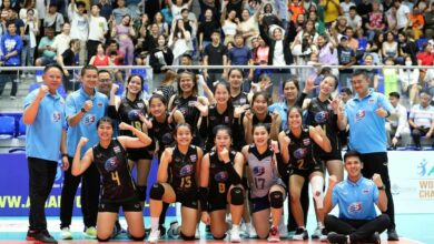 วอลเลย์บอลหญิง U20 ชนะที่ 3
