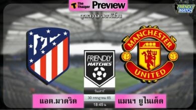 ดูบอลสด แอต.มาดริด แมนฯ ยูไนเต็ด