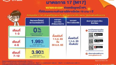 ธอส. มาตรการ 17