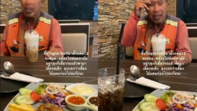 ลุงวินคู่ใจ เลี้ยงสเต็ก