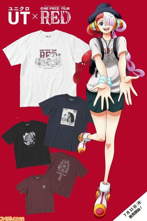 One Piece Film Red ร่วมมือ Uniqlo