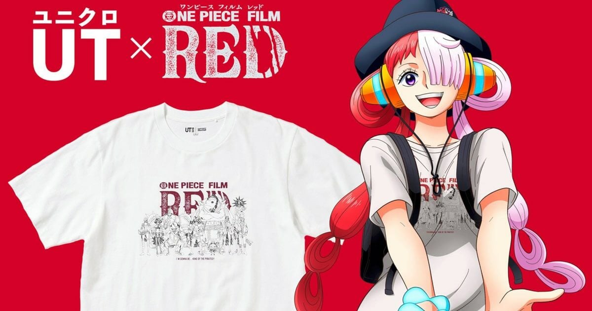 One Piece Film Red ร่วมมือ Uniqlo