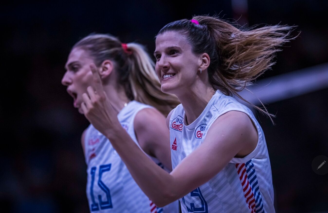 วอลเลย์บออลหญิงเซอร์เบีย ชนะ สหรัฐอเมริกา