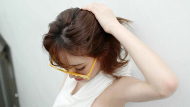 แกรนด์ เดอะสตาร์ สวมทูพีชสีฟ้า