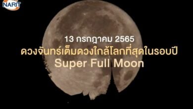 ซูเปอร์ฟูลมูน ข่าวดาราศาสตร์