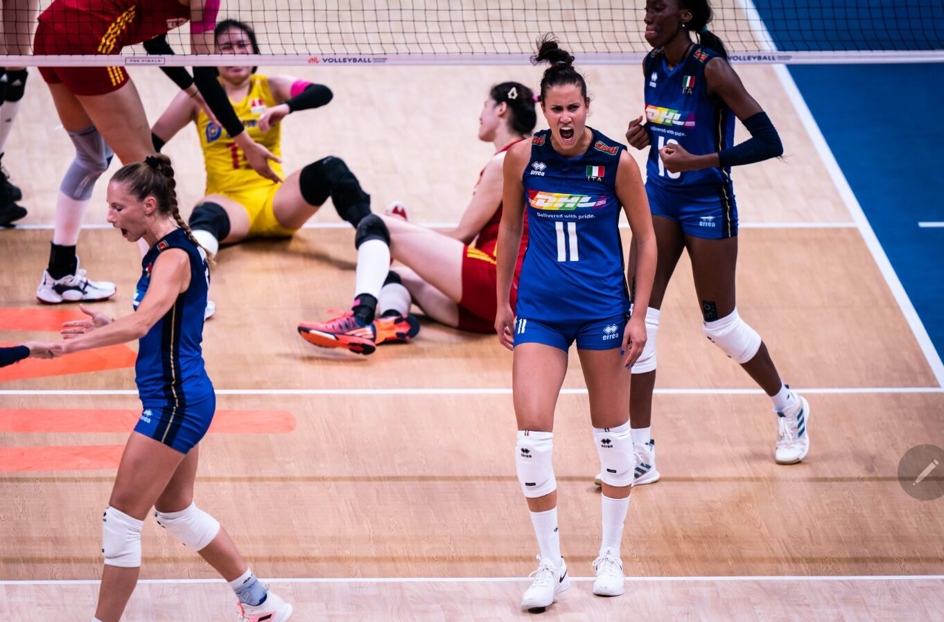 ตารางแข่งขัน ถ่ายทอดสด วอลเลย์บอลหญิงเนชั่นส์ลีก 202 อิตาลี พบ ตุรกี