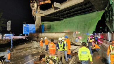 สะพานพระราม 2 ถล่ม