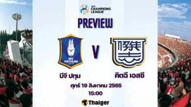 ดูบอลสด เอเอฟซี แชมเปี้ยนส์ลีก บีจี ปทุม คิตฉี เอสซี