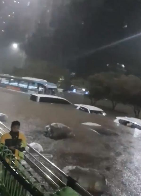 น้ำท่วมเกาหลีใต้