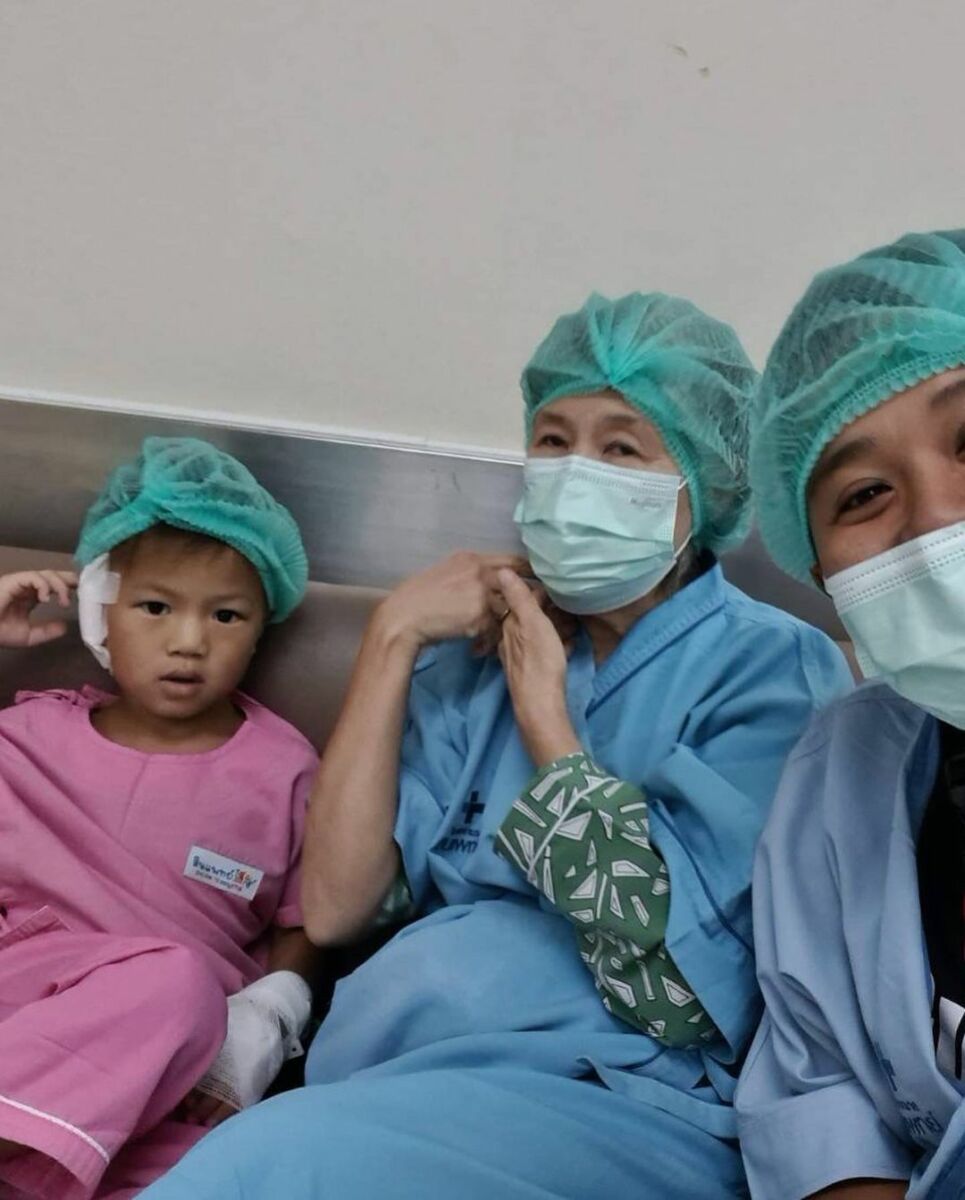 น้องเอเดนล้มหูกระแทกขอบเตียง