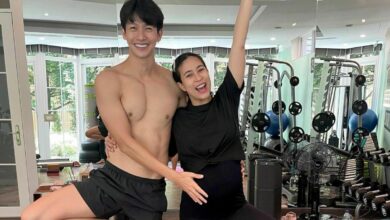 จุ๋ยวรัทยาดีเจพุฒเล่นโยคะเป็นเพื่อน