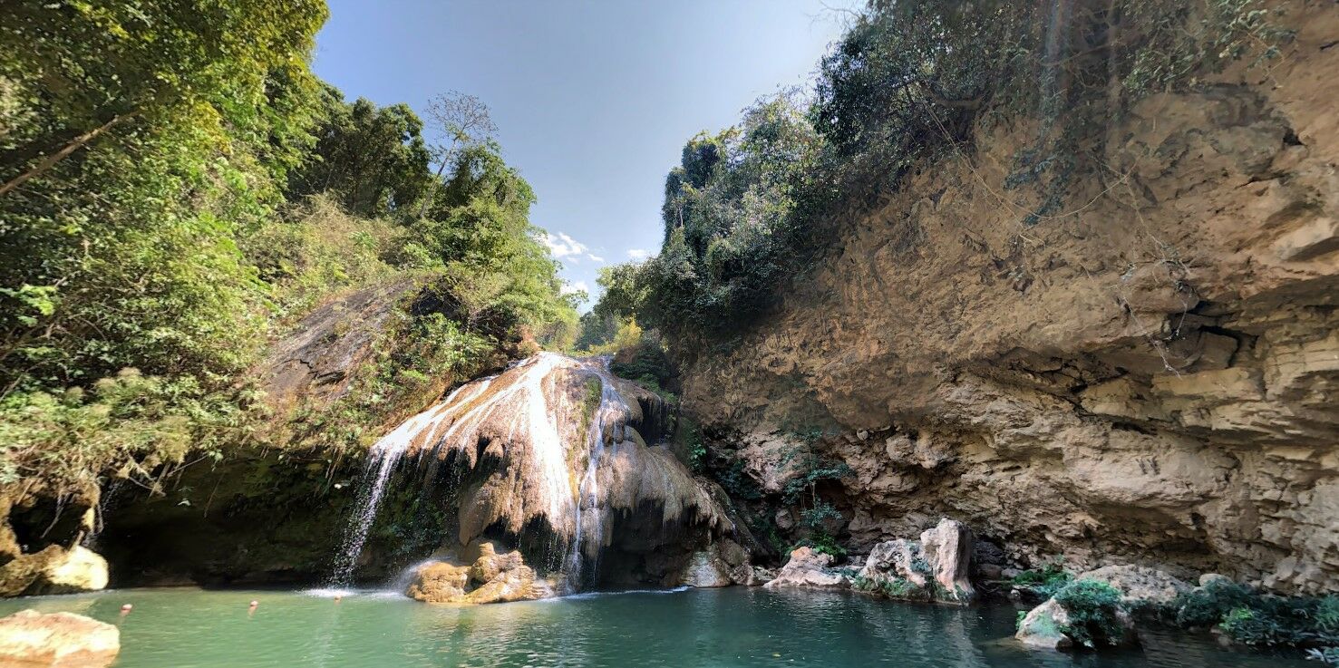 น้ำตกก้อหลวง ที่เที่ยวจังหวัดลำพูน 2022