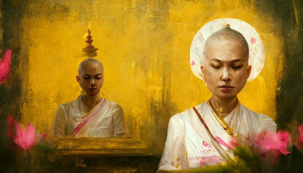 ฝันว่าบวชชี