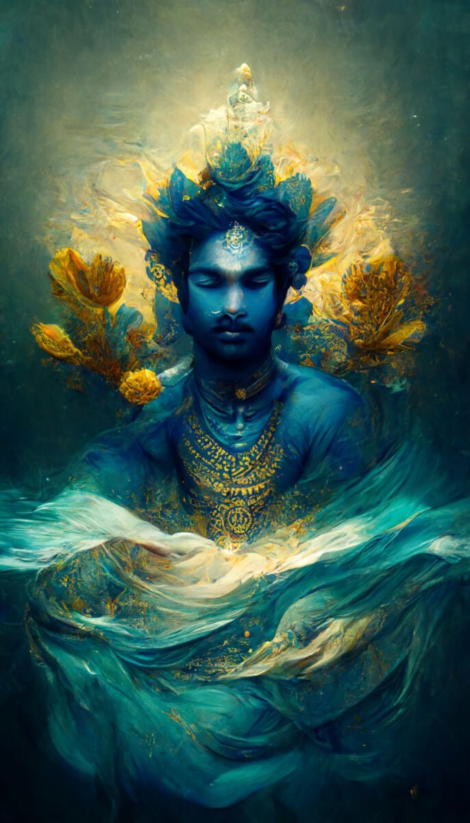 พระนารายณ์ วอลเปเปอร์เสริมดวง 2565 แจกฟรี