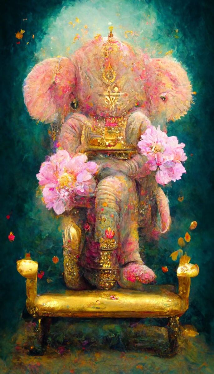 พระพิฆเนศ วอลเปเปอร์เสริมดวง 2565 แจกฟรี