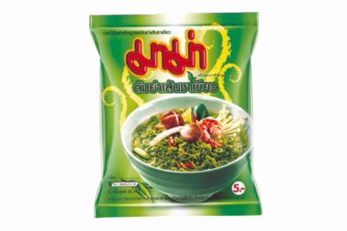 มาม่าเส้นชาเขียวต้มยำ