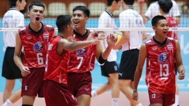 ถ่านทอดสดวอลเลย์บอลชายไทย U18 พบอินเดีย