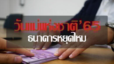 วันแม่แห่งชาติ ธนาคารหยุดไหม