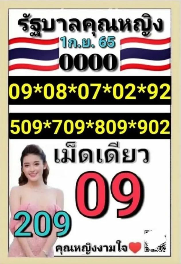 เลขเด็ดงวดนี้ รัฐบาลคุณหญิง 1 9 65