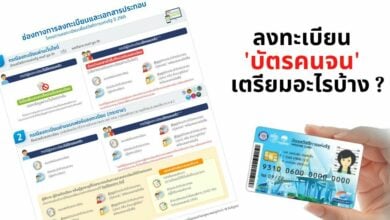 ลงทะเบียนบัตรคนจนรอบใหม่ 2565