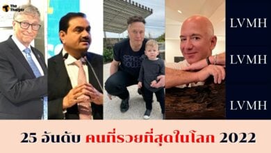 25 อันดับ คนที่รวยที่สุดในโลก 2022