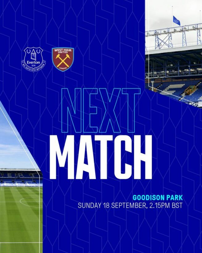 ดูบอลสด พรีเมียร์ลีก เอฟเวอร์ตัน เวสต์แฮม