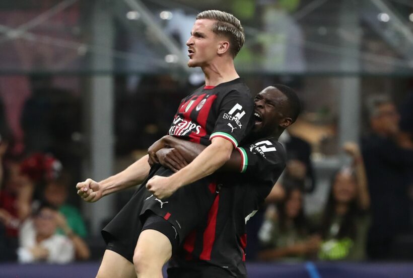 ผลบอลเมื่อคืนนี้ แชมเปี้ยนส์ลีก เอซี มิลาน ดินาโม ซาเกร็บ