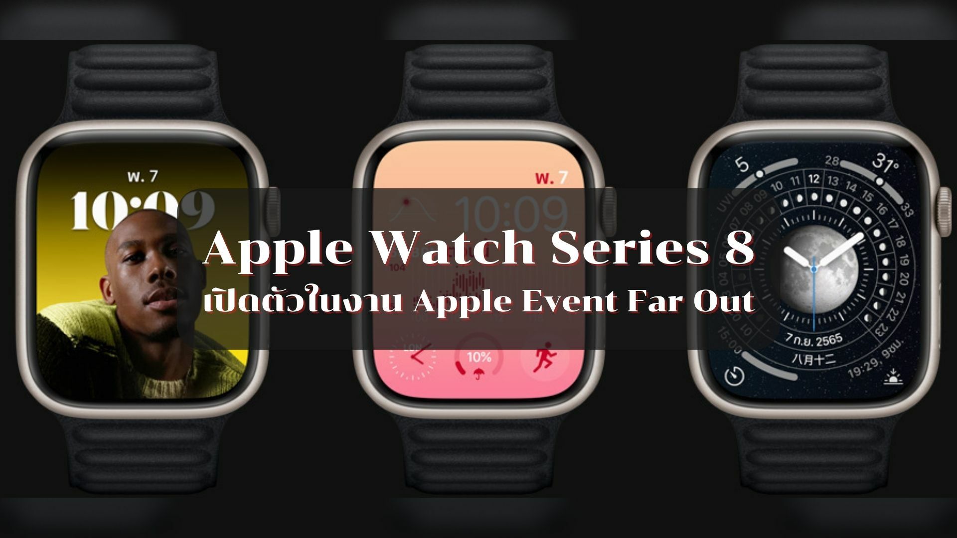 Apple Watch Series 8 เปิดตัว