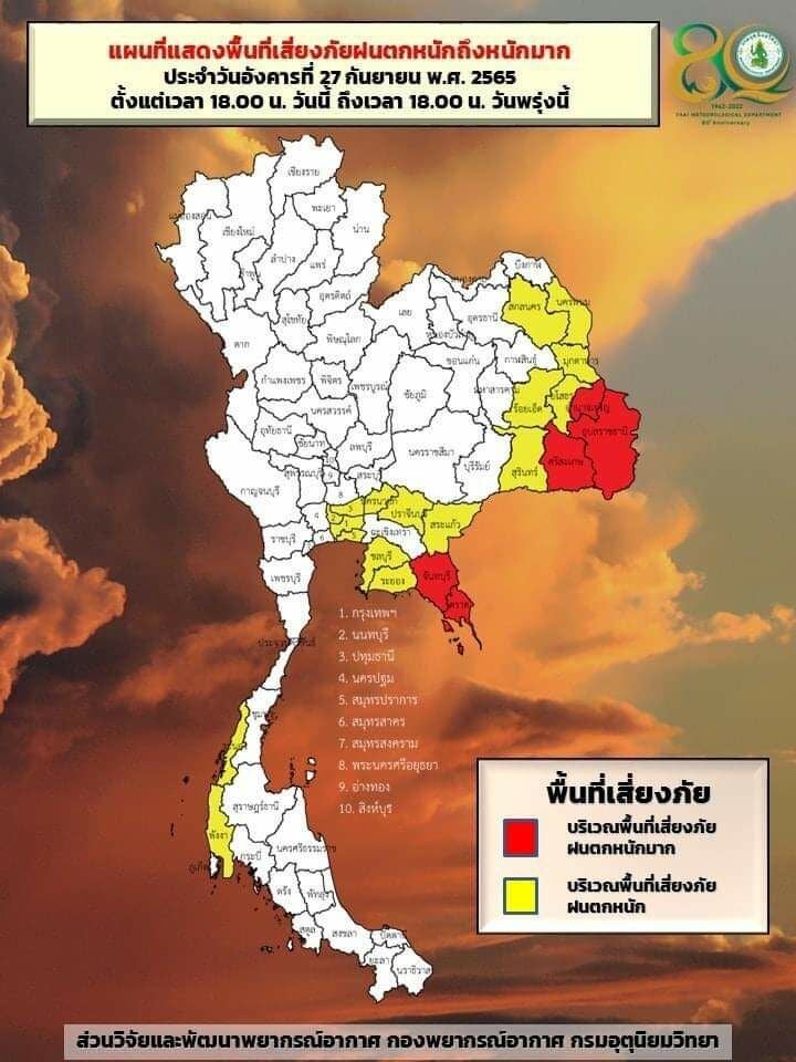 พายุโนรูเข้าไทย